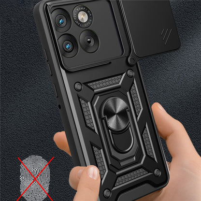 Husa pentru Motorola Edge 70 Max, Techsuit, CamShield, Albastra