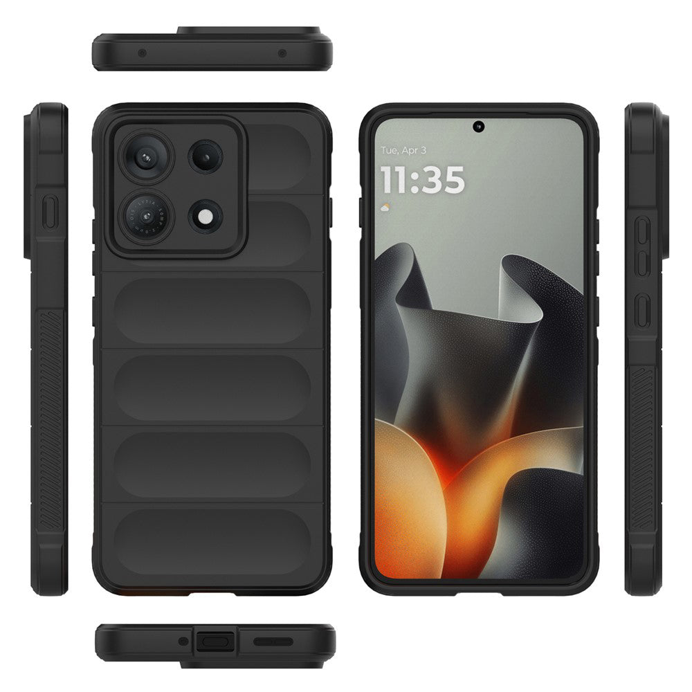 Husa pentru Motorola Edge 70 Max, Techsuit, Magic Shield, Neagra