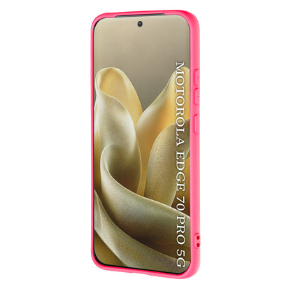 Husa pentru Motorola Edge 70 Pro, Techsuit, SoftFlex, Roz Inchis