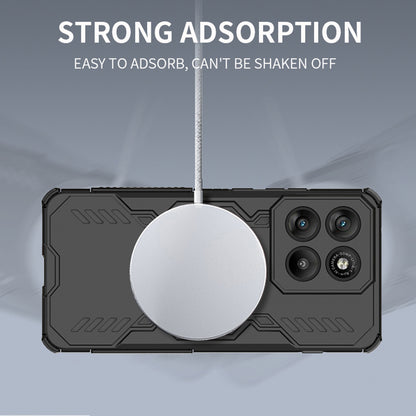 Husa pentru Motorola Edge 70, Techsuit, ArmorMag, Albastra