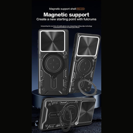 Husa pentru Motorola Edge 70, Techsuit, CamGuard Pro, Rosie