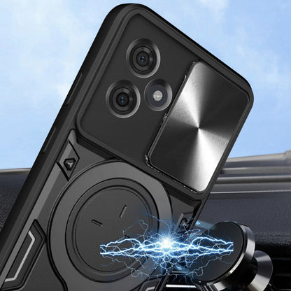 Husa pentru Motorola Moto G86, Techsuit, CamGuard Pro, Neagra