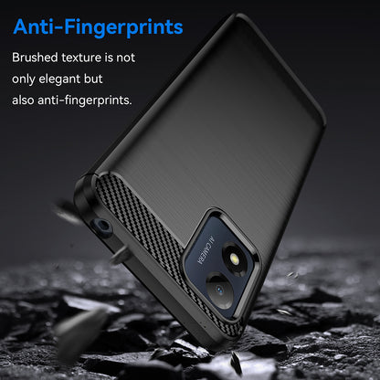 Husa pentru Motorola Moto E13, Techsuit, Carbon, Neagra