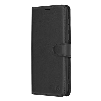 Husa pentru Motorola Moto E13, Techsuit, Leather Folio, Neagra