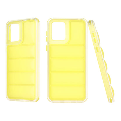 Husa pentru Motorola Moto E13, Techsuit, Wave Shield, Galbena