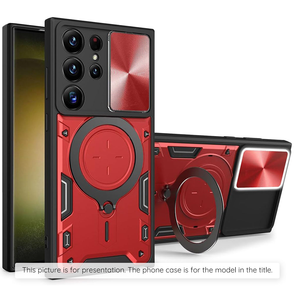 Husa pentru Motorola Moto E15 / G05, Techsuit, CamGuard Pro, Rosie