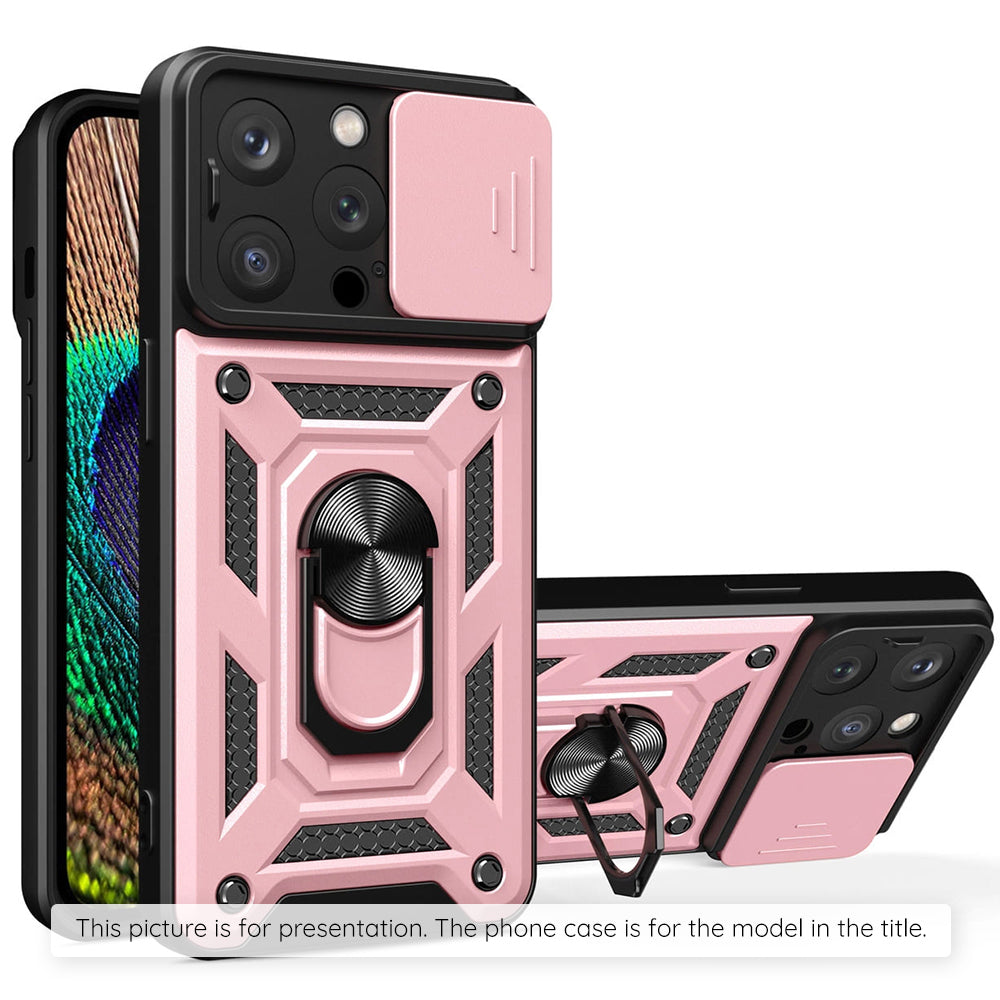 Husa pentru Motorola Moto E15 / G05, Techsuit, CamShield, Roz