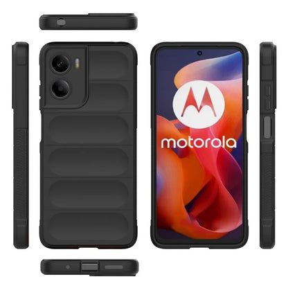 Husa pentru Motorola Moto E15 / G05, Techsuit, Magic Shield, Neagra