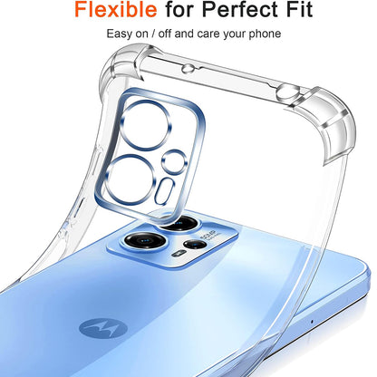 Husa pentru Motorola Moto E15 / G05, Techsuit, Shockproof Clear, Transparenta