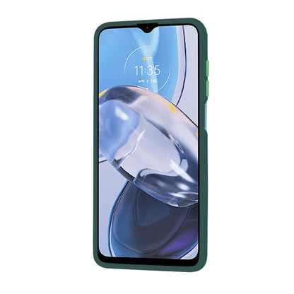 Husa pentru Motorola Moto E22i / E22, Techsuit, HaloFrost, Verde