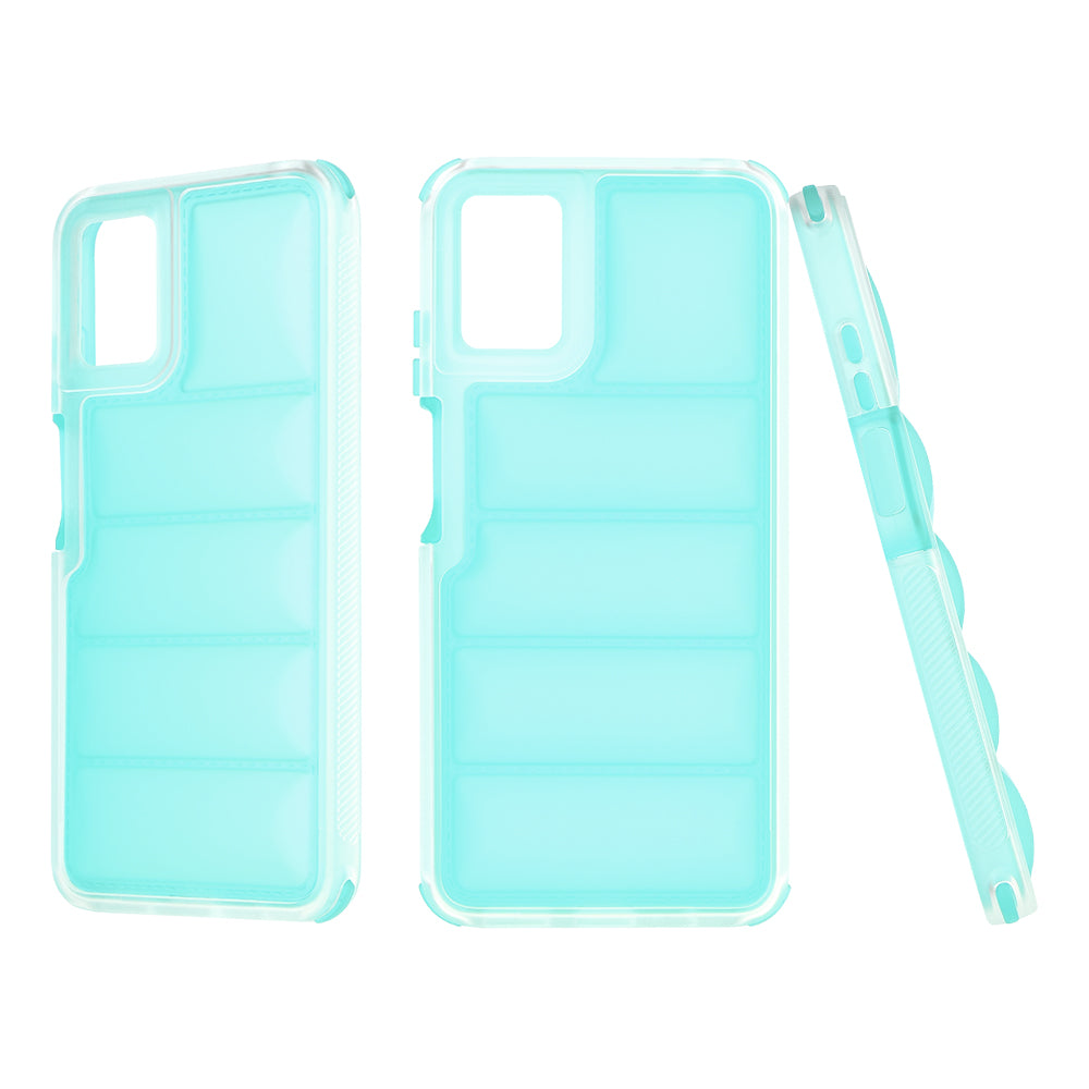 Husa pentru Motorola Moto E22i / E22, Techsuit, Wave Shield, Turcoaz