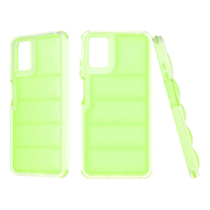 Husa pentru Motorola Moto E22i / E22, Techsuit, Wave Shield, Verde