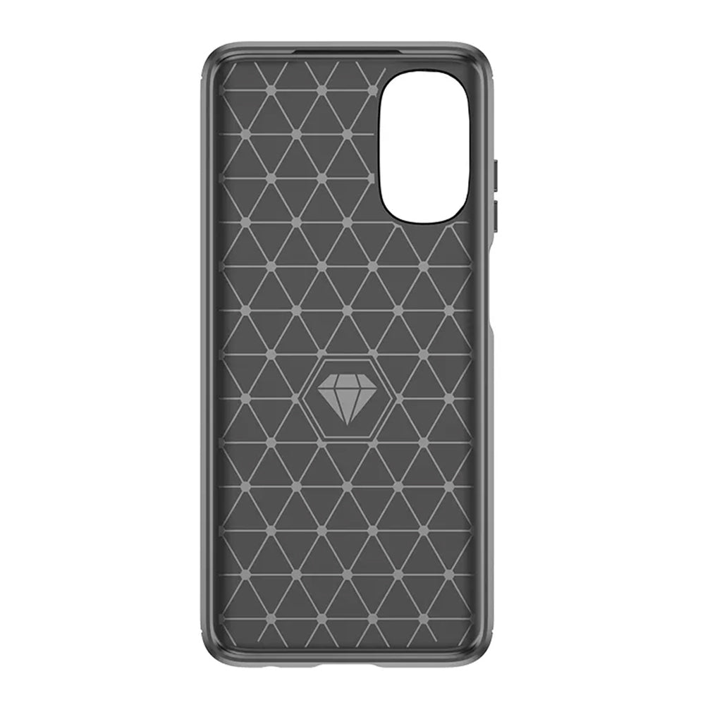 Husa pentru Motorola Moto E22s, Techsuit, Carbon, Neagra