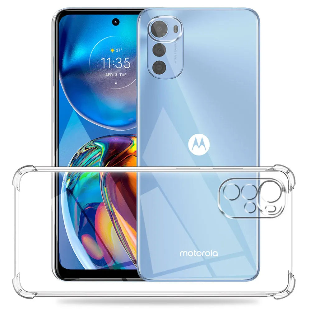 Husa pentru Motorola Moto E32s / E32 / G22, Techsuit, Shockproof Clear, Transparenta