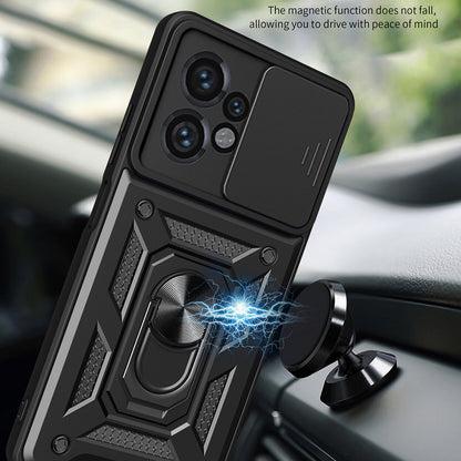 Husa pentru Motorola Moto G04s / E14 / G04 / G24, Techsuit, CamShield, Neagra
