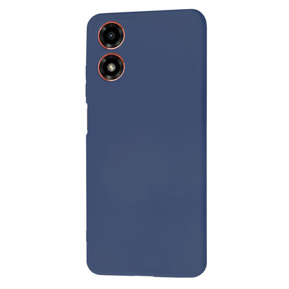 Husa pentru Motorola Moto G04s / E14 / G04, Techsuit, SoftFlex, Bleumarin