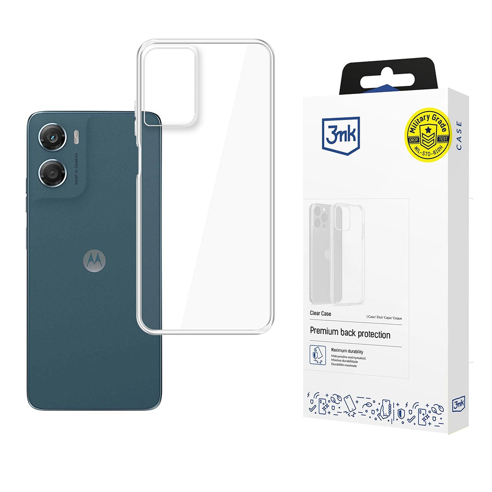 Husa pentru Motorola Moto G06, 3MK, Clear, Transparenta