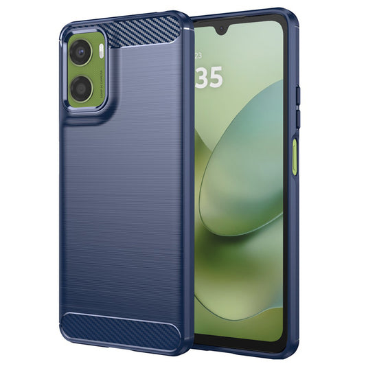 Husa pentru Motorola Moto G06 Power / G06, Techsuit, Carbon, Albastra