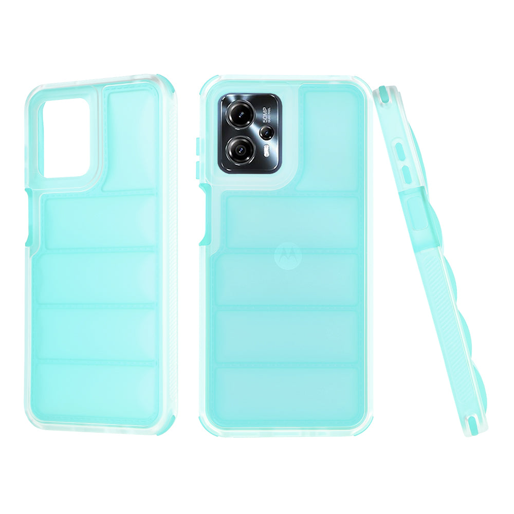 Husa pentru Motorola Moto G13 / G23 / G53, Techsuit, Wave Shield, Turcoaz