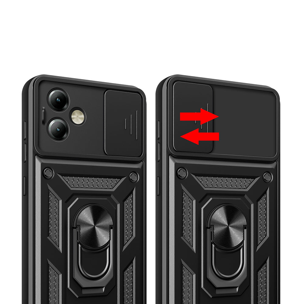 Husa pentru Motorola Moto G14, Techsuit, CamShield, Albastra