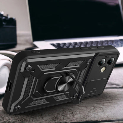 Husa pentru Motorola Moto G14, Techsuit, CamShield, Albastra