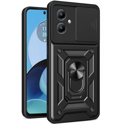 Husa pentru Motorola Moto G14, Techsuit, CamShield, Neagra