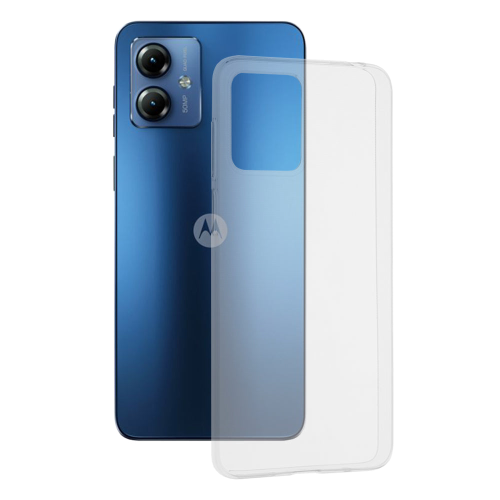 Husa pentru Motorola Moto G14, Techsuit, Clear, Transparenta