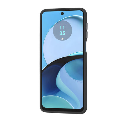 Husa pentru Motorola Moto G14, Techsuit, HaloFrost, Neagra
