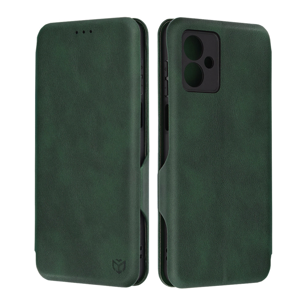 Husa pentru Motorola Moto G14, Techsuit, Safe Wallet Plus, Verde