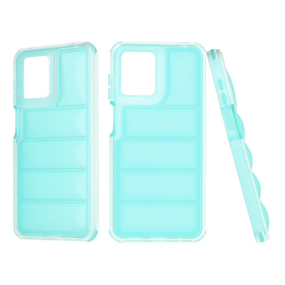 Husa pentru Motorola Moto G14, Techsuit, Wave Shield, Turcoaz