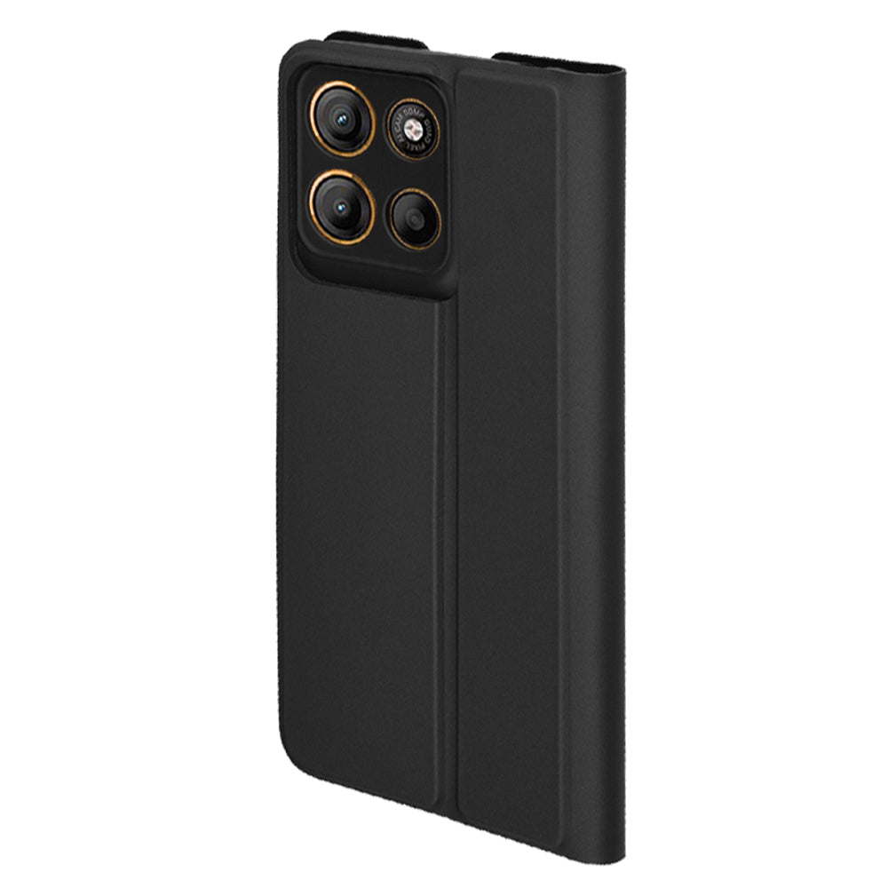 Husa pentru Motorola Moto G15 / G15 Power, Techsuit, Magskin Book, Neagra