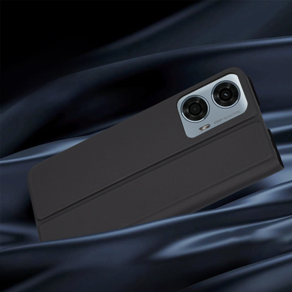 Husa pentru Motorola Moto G24 Power, Techsuit, Magskin Book, Neagra