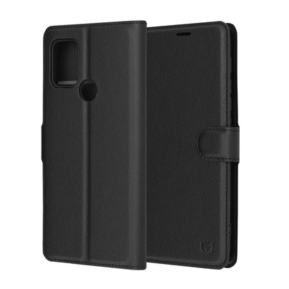 Husa pentru Motorola Moto G30 / G20 / G10, Techsuit, Leather Folio, Neagra