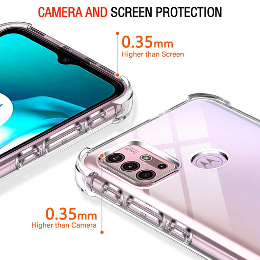 Husa pentru Motorola Moto G30 / G20 / G10, Techsuit, Shockproof Clear, Transparenta