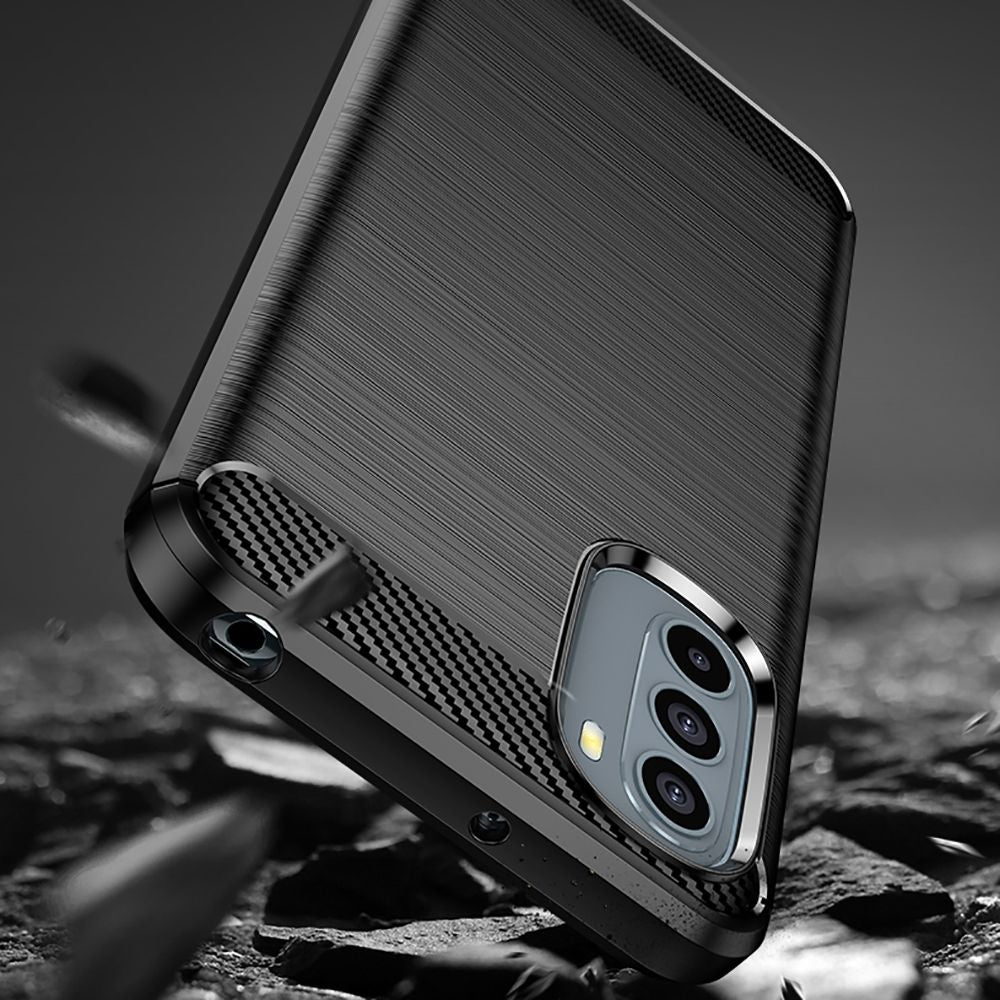 Husa pentru Motorola Moto G31 / G41, Techsuit, Carbon, Neagra