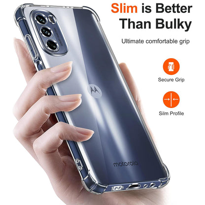 Husa pentru Motorola Moto G31 / G41, Techsuit, Shockproof Clear, Transparenta