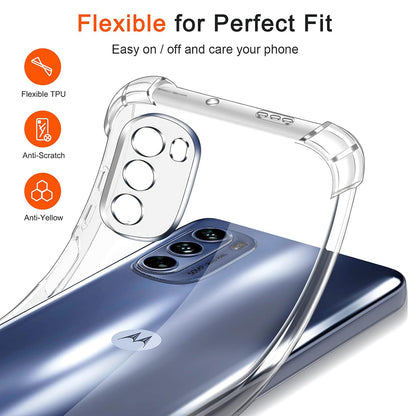 Husa pentru Motorola Moto G31 / G41, Techsuit, Shockproof Clear, Transparenta