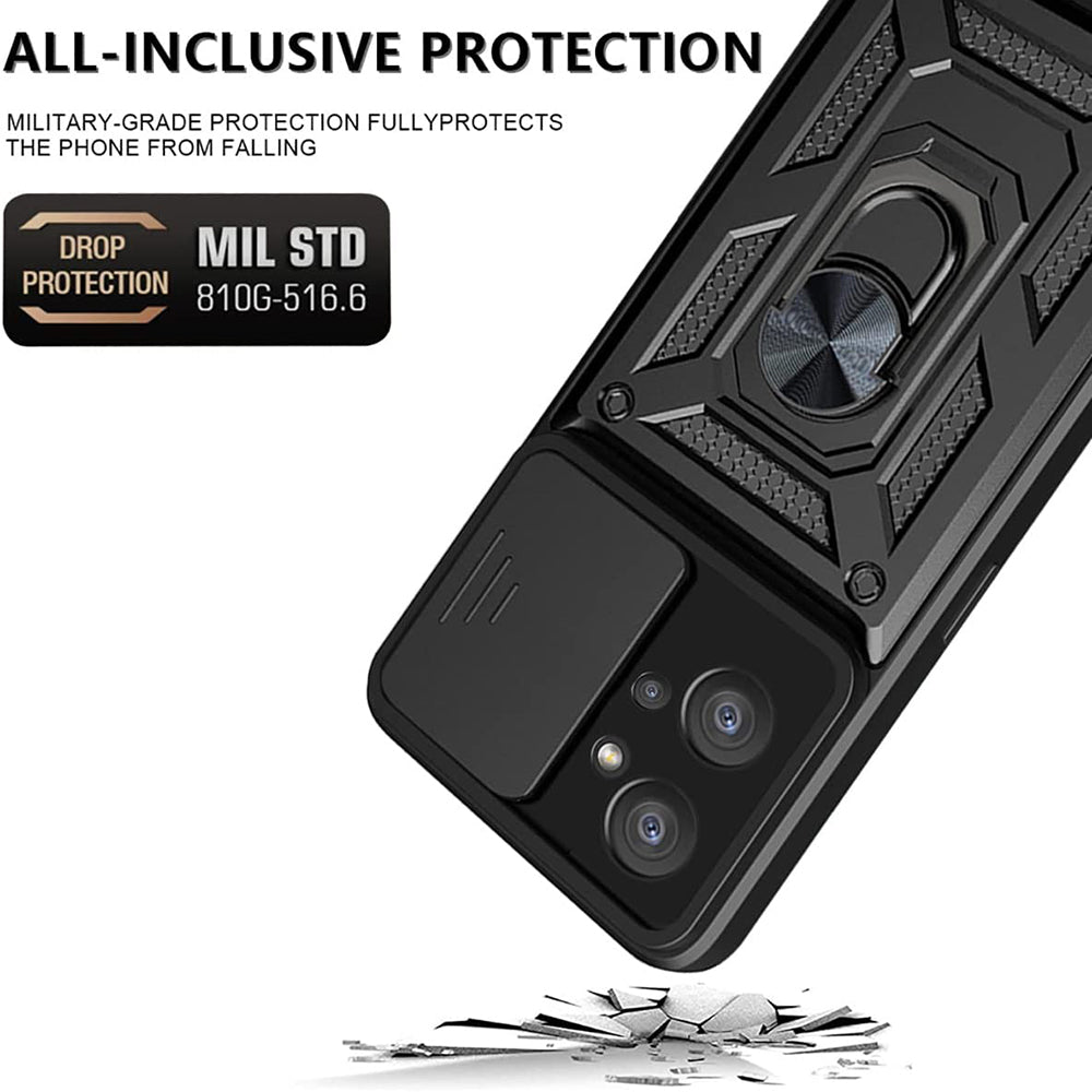 Husa pentru Motorola Moto G32, Techsuit, CamShield, Neagra