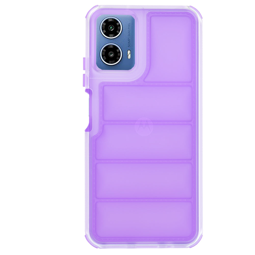 Husa pentru Motorola Moto G45 / G34, Techsuit, Wave Shield, Mov