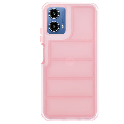Husa pentru Motorola Moto G45 / G34, Techsuit, Wave Shield, Roz