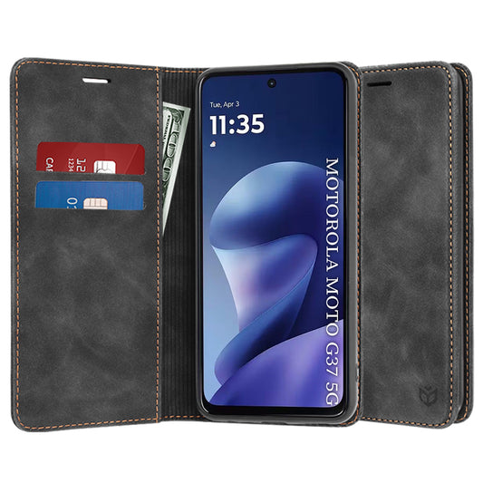 Husa pentru Motorola Moto G47 / G37 Power / G37, Techsuit, Confy, Neagra