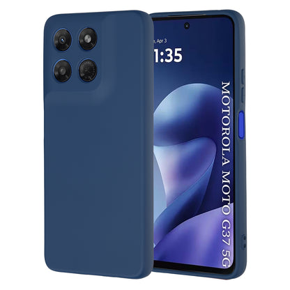 Husa pentru Motorola Moto G47 / G37 Power / G37, Techsuit, SoftFlex, Bleumarin