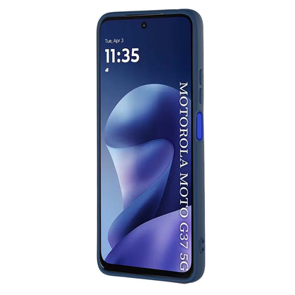 Husa pentru Motorola Moto G47 / G37 Power / G37, Techsuit, SoftFlex, Bleumarin