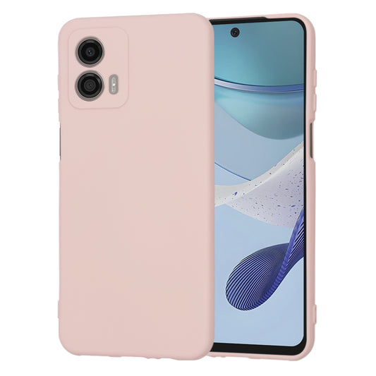 Husa pentru Motorola Moto G53, Techsuit, SoftFlex, Roz