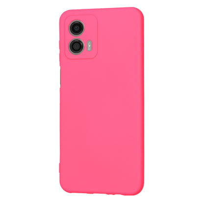 Husa pentru Motorola Moto G53, Techsuit, SoftFlex, Roz Inchis