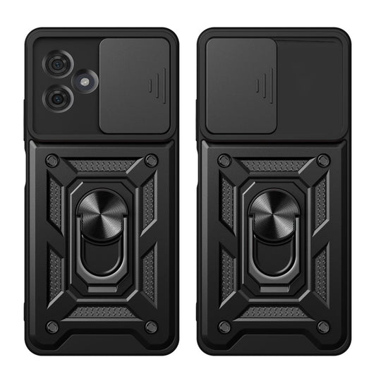 Husa pentru Motorola Moto G54, Techsuit, CamShield, Neagra