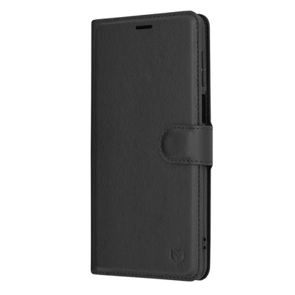 Husa pentru Motorola Moto G54, Techsuit, Leather Folio, Neagra