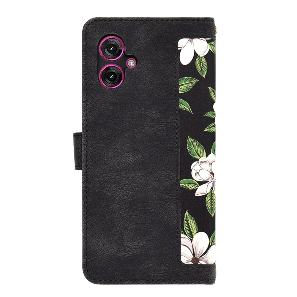 Husa pentru Motorola Moto G55, Techsuit, FlipCraft, Neagra