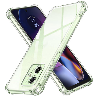 Husa pentru Motorola Moto G55, Techsuit, Shockproof Clear, Transparenta