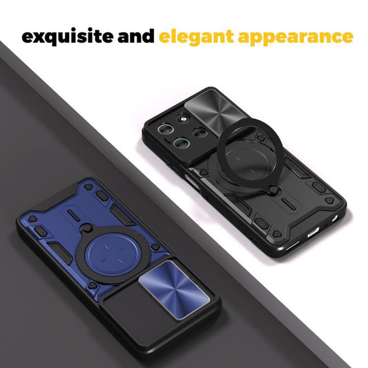 Husa pentru Motorola Moto G56, Techsuit, CamGuard Pro, Neagra